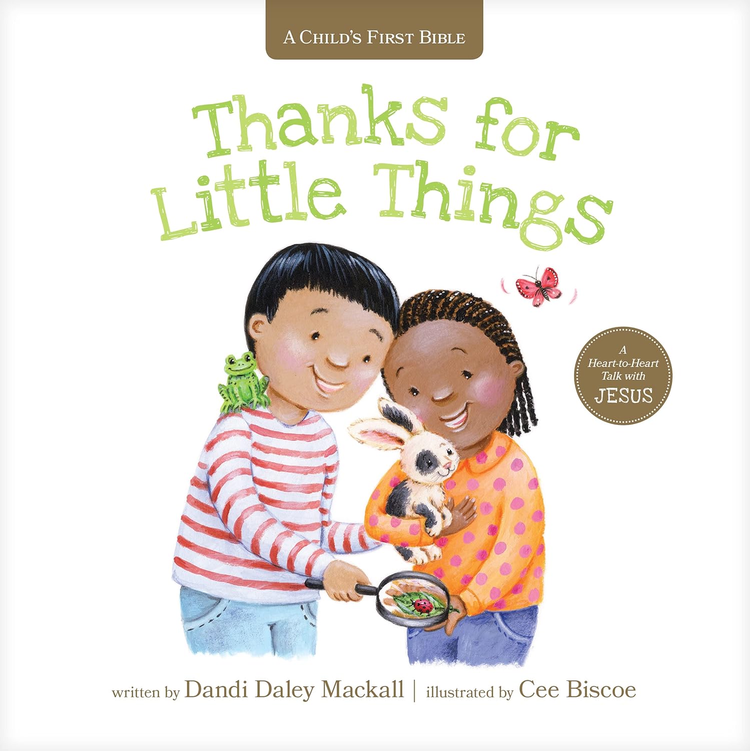 Thanks for Little Things: A Heart-to-Heart Talk with Jesus, boardbook