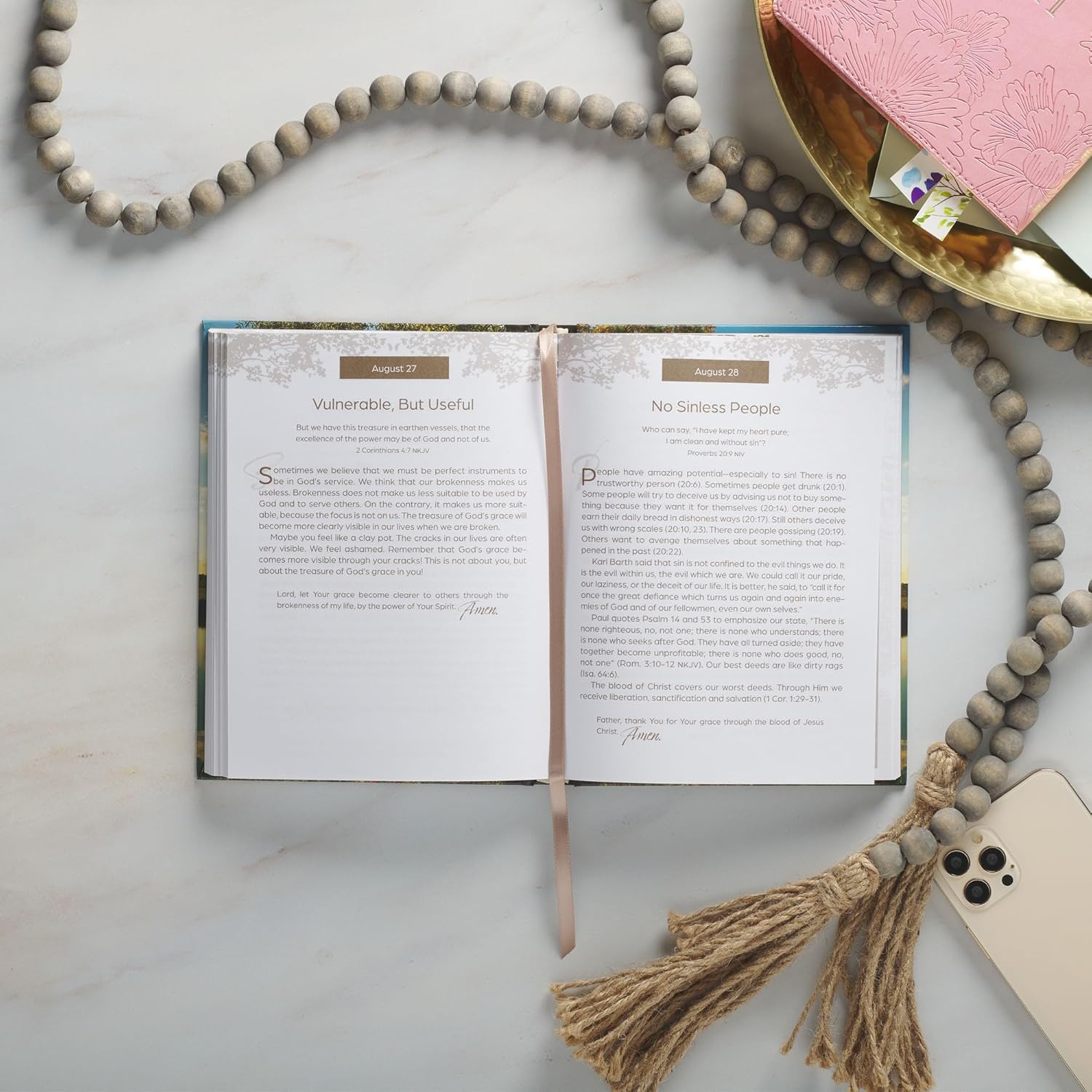 Rooted in Faith Devotional: 366 Days to a Deeper Walk with God, Hardcover