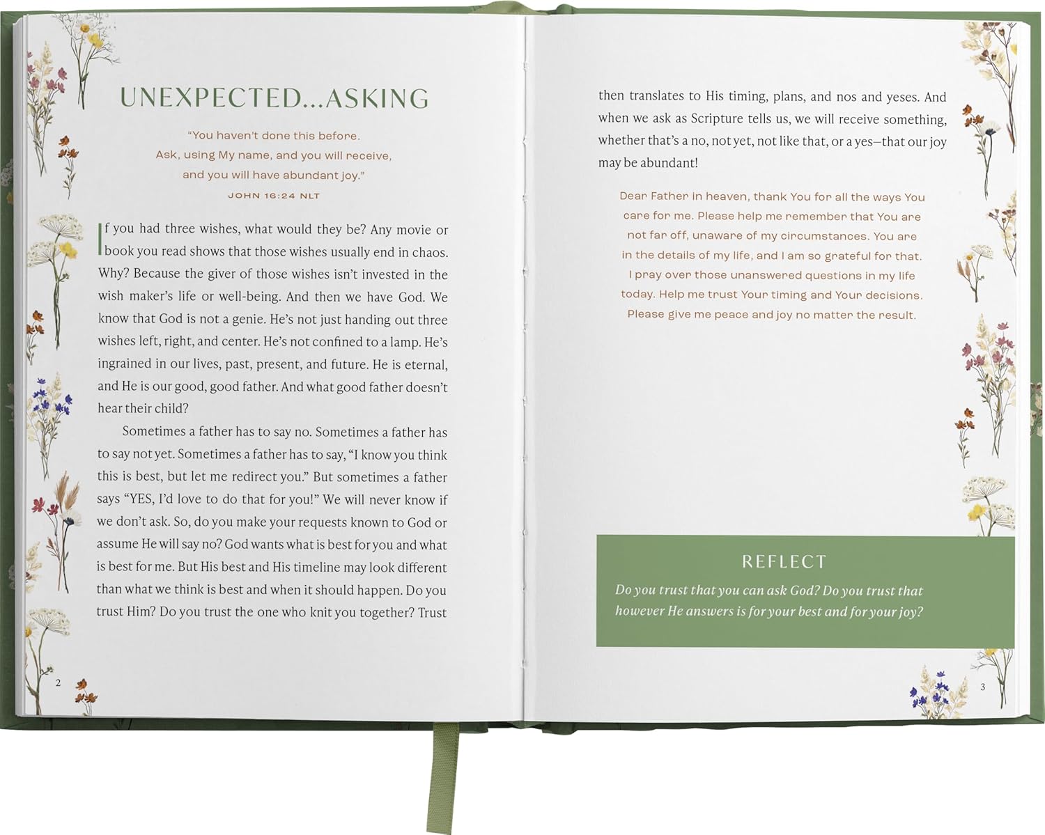 Living Open Handed: Devotions for Surrendering Control and Finding Joy in the Unexpected (hardcover)