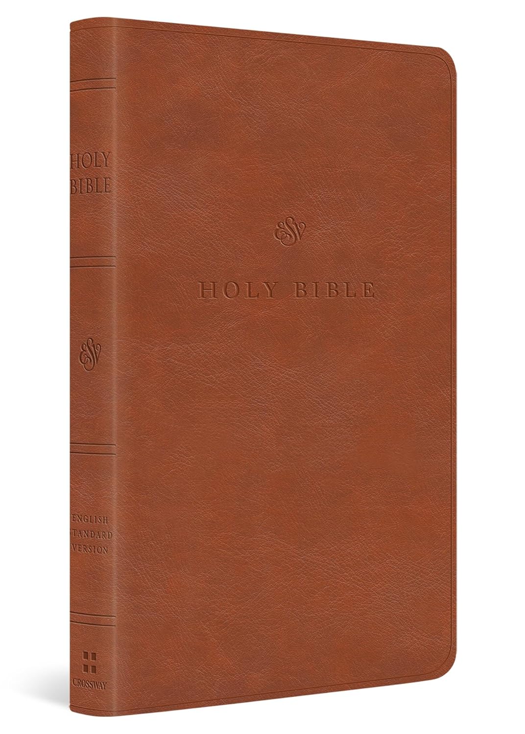ESV Value Thinline Bible, TruTone, English Saddle