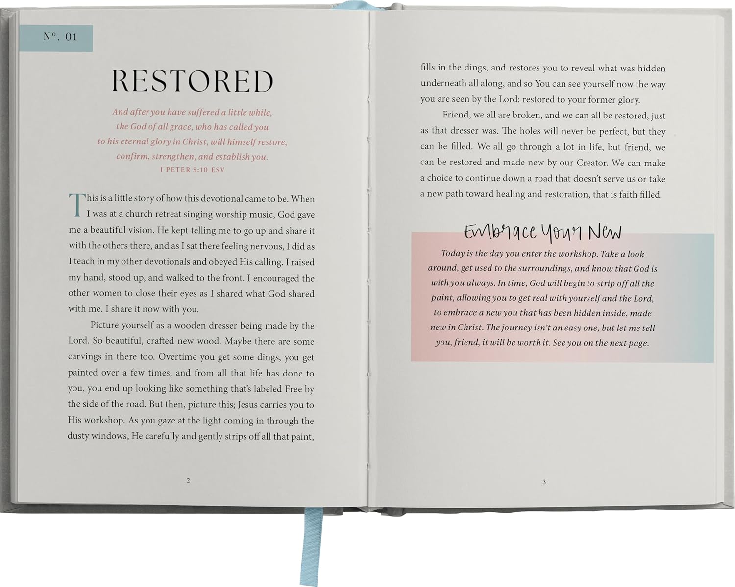 Embrace Your New: Discovering God’s Restorative Power, hardcover