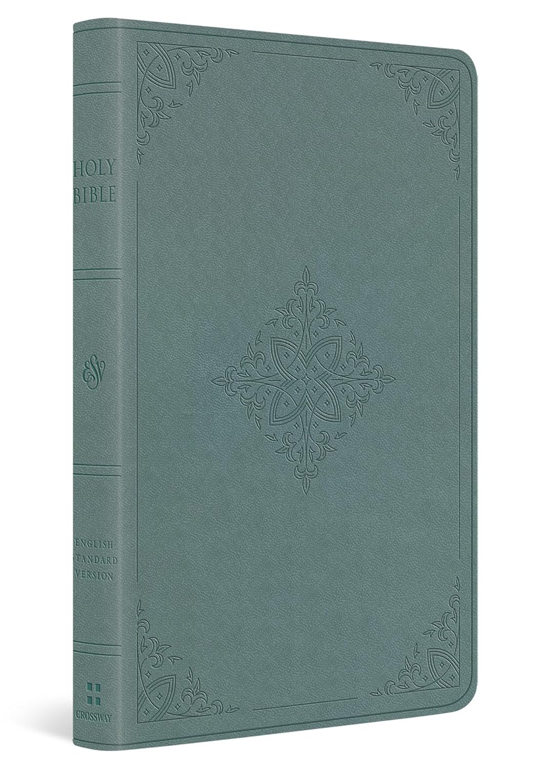 ESV Value Thinline Bible, Leather-look, Paris Sky, Fleur-de-lis