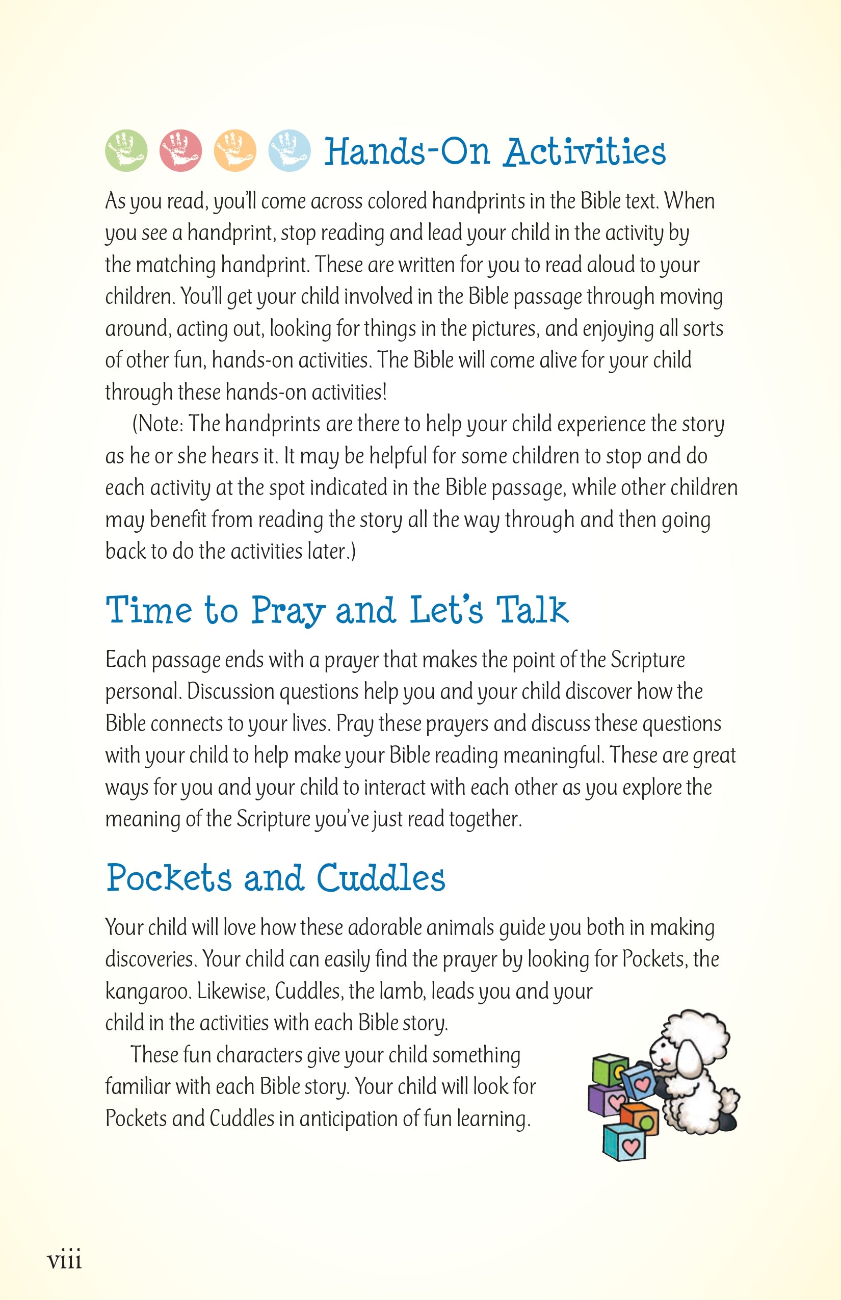 God's Special Plan, My First Hands-On Bible