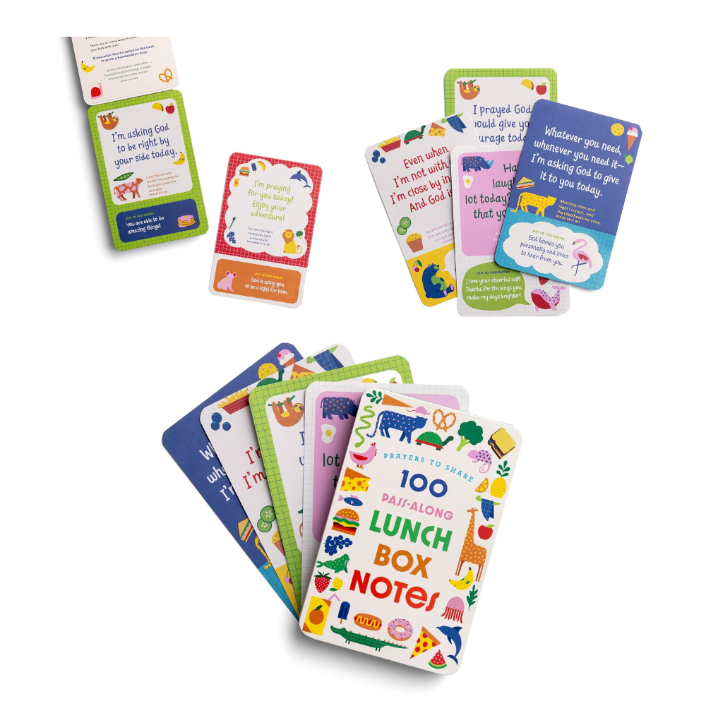 Prayers to Share: 100 Pass-Along Lunch Box Notes for Kids