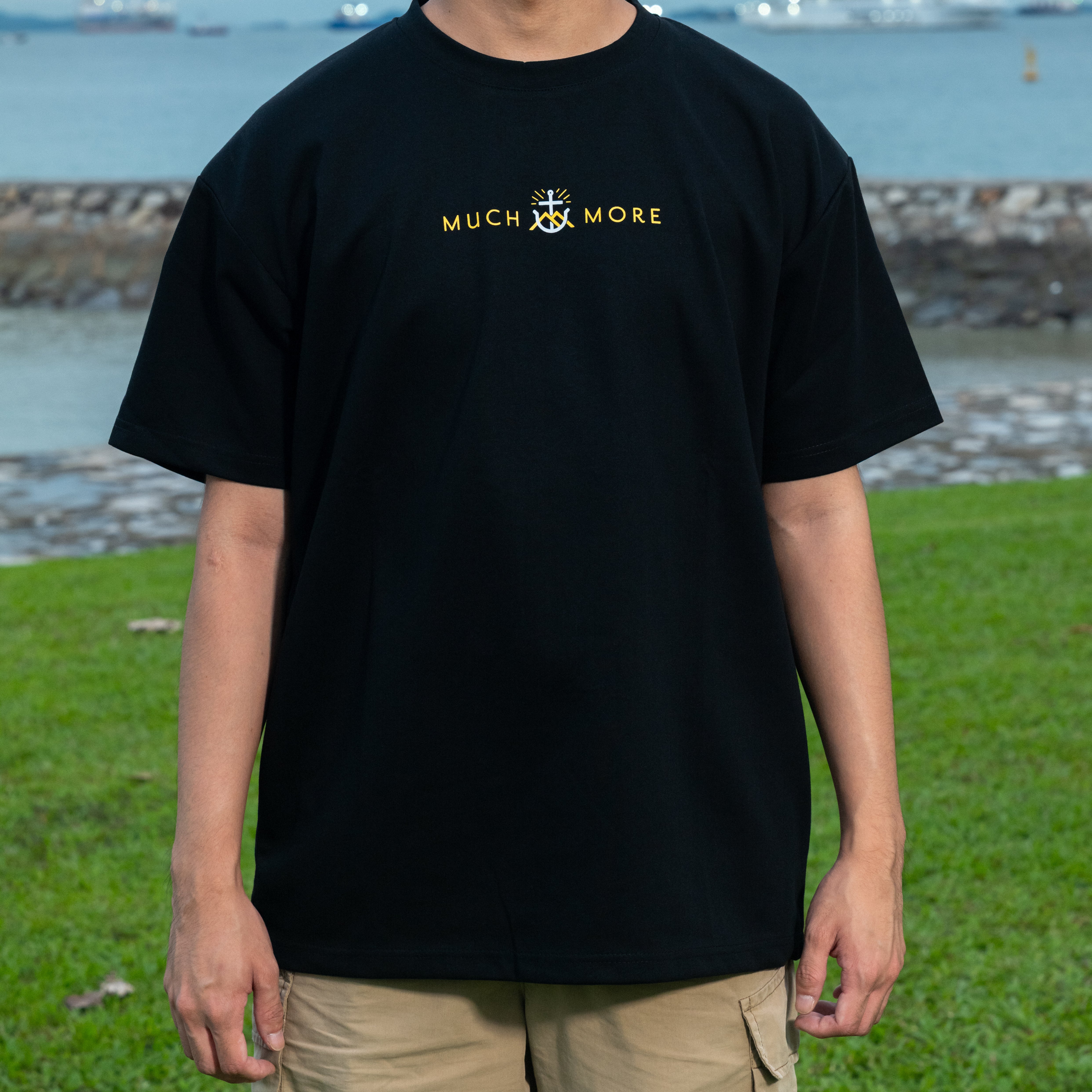 Much More Short-Sleeve Tee, Black