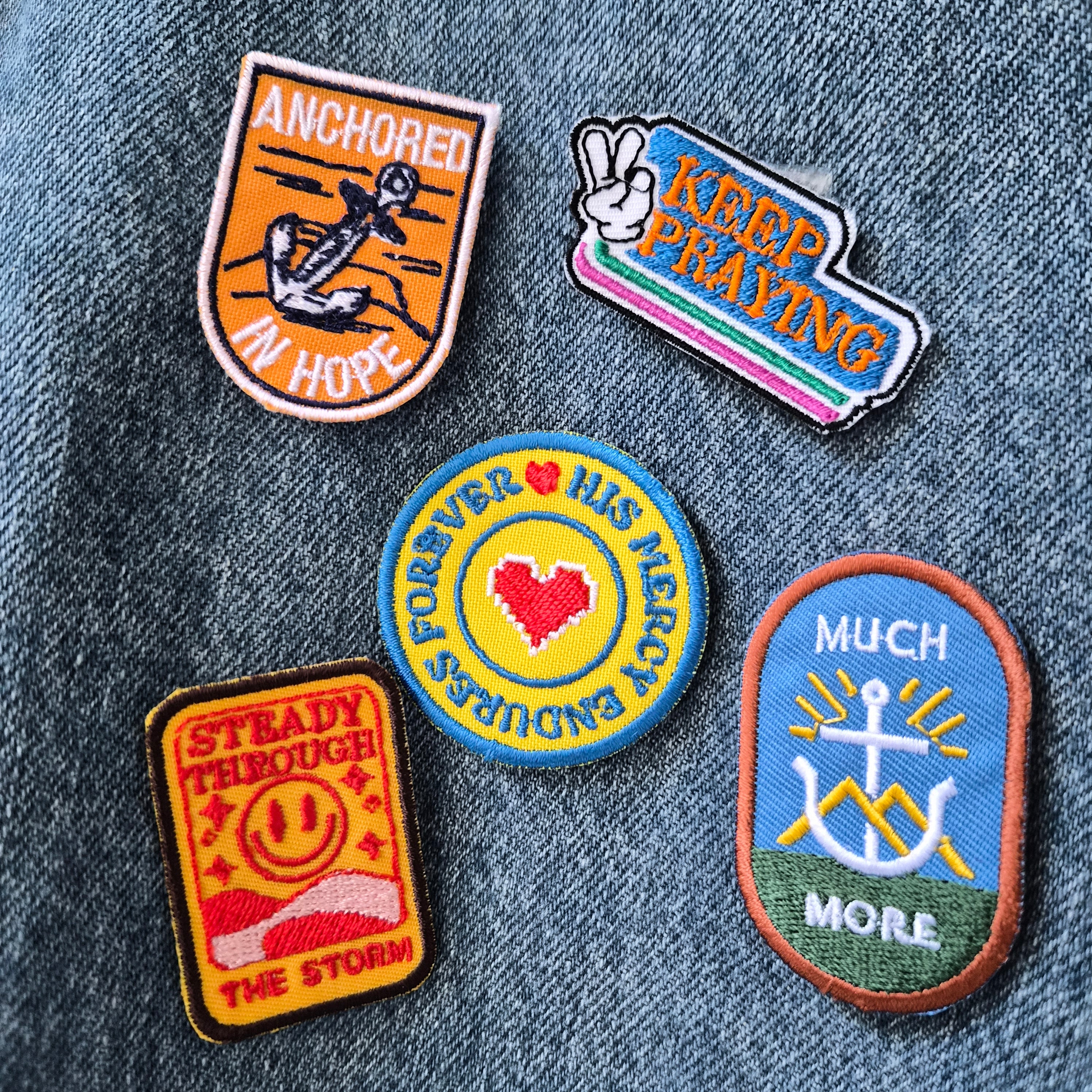 Much More Iron On Patches