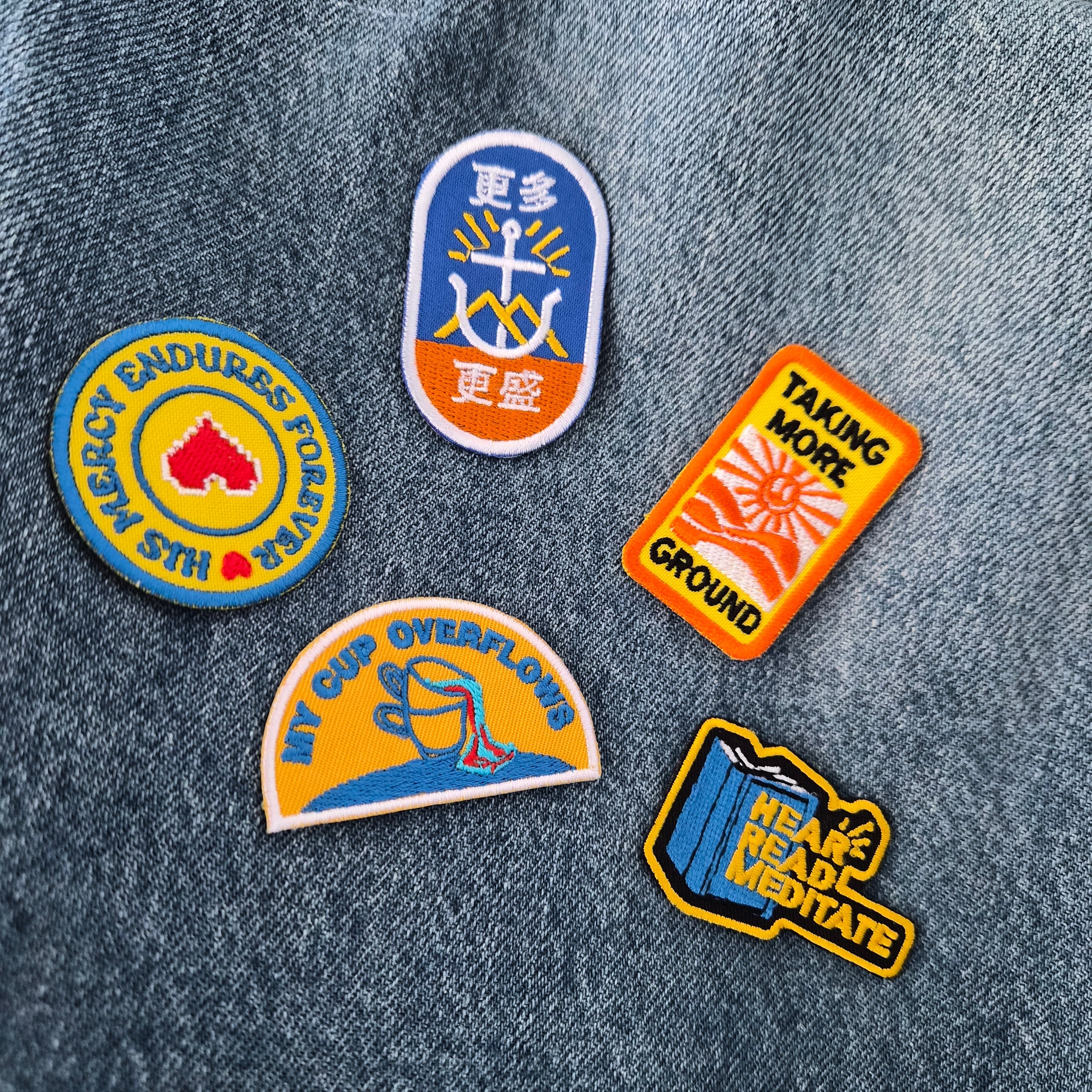 Much More Iron On Patches