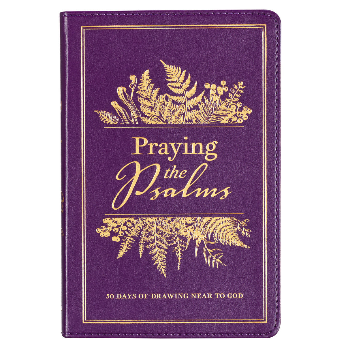 Praying the Psalms, Purple Faux Leather Prayer Book