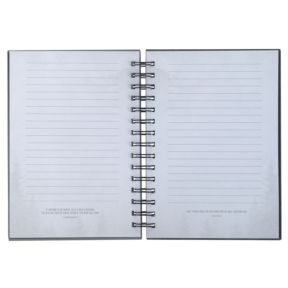 Large Wirebound Journal, Stand Firm Mountain (hardcover)