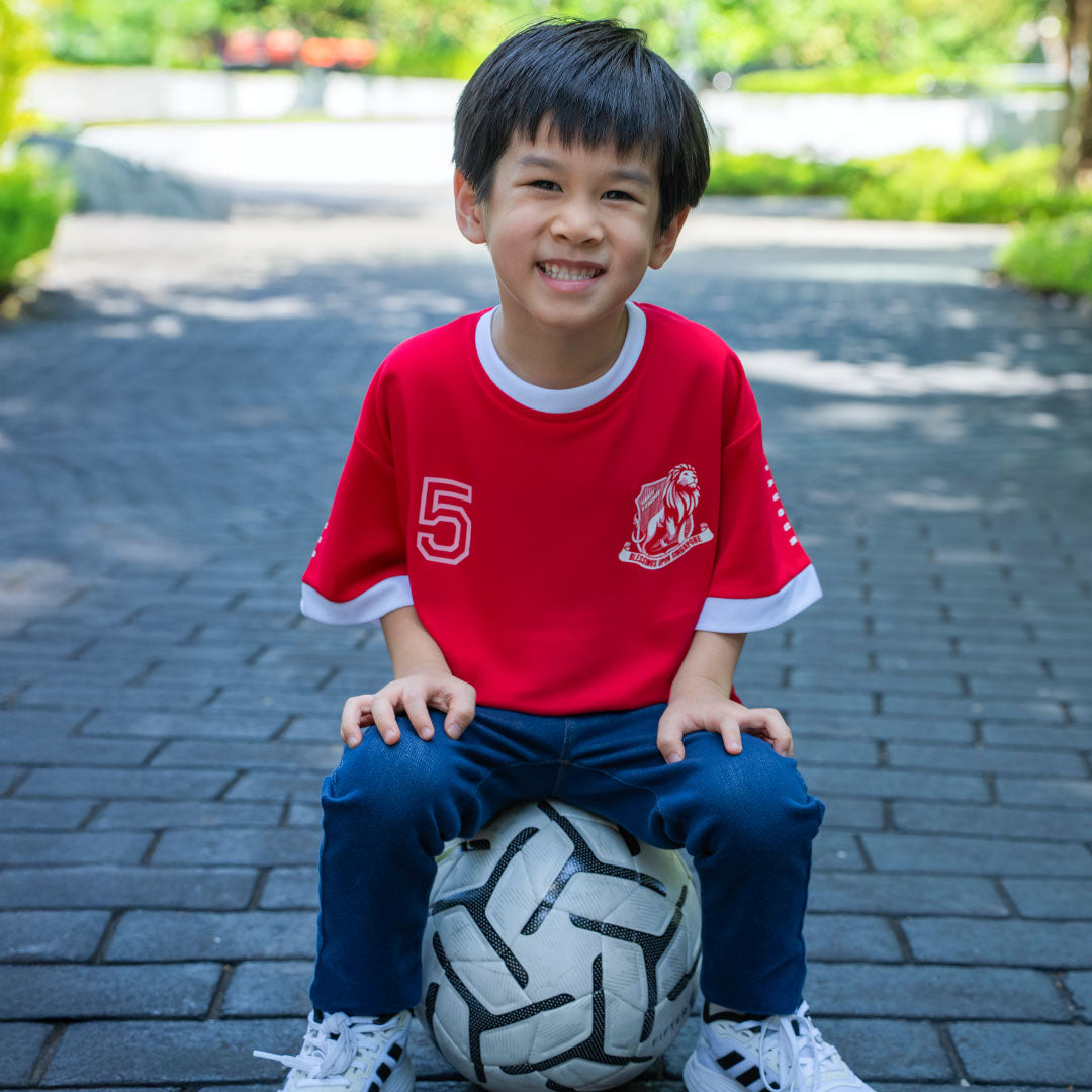 National Day SG60 Blessings Upon Singapore Jersey, Red