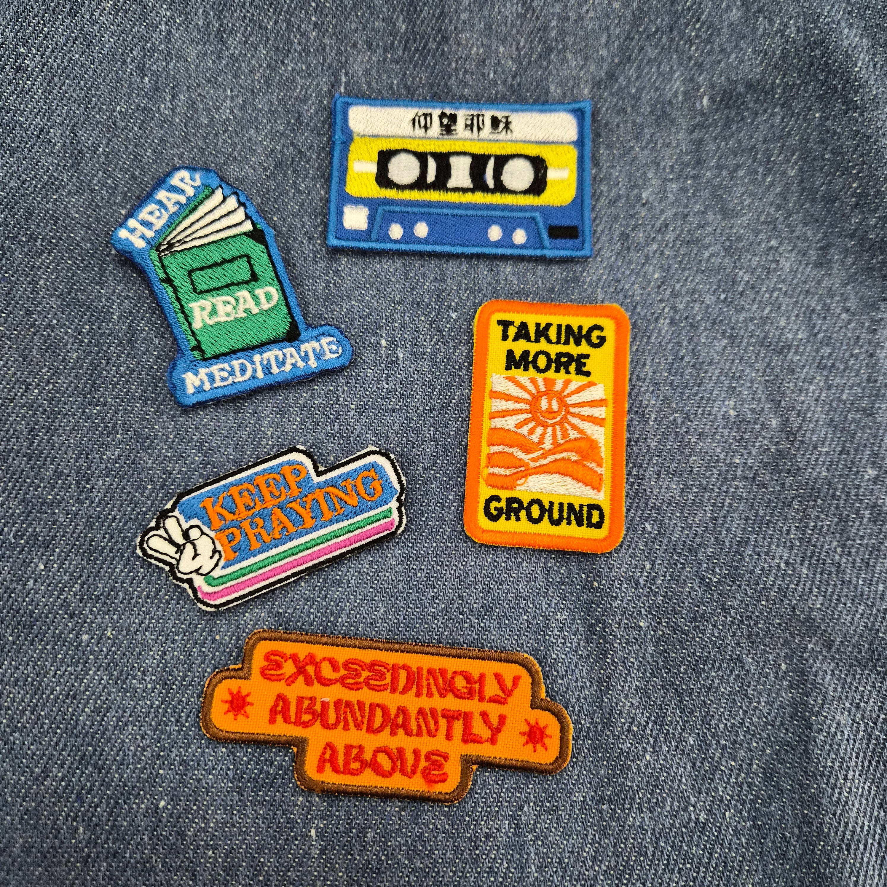 Much More Iron On Patches