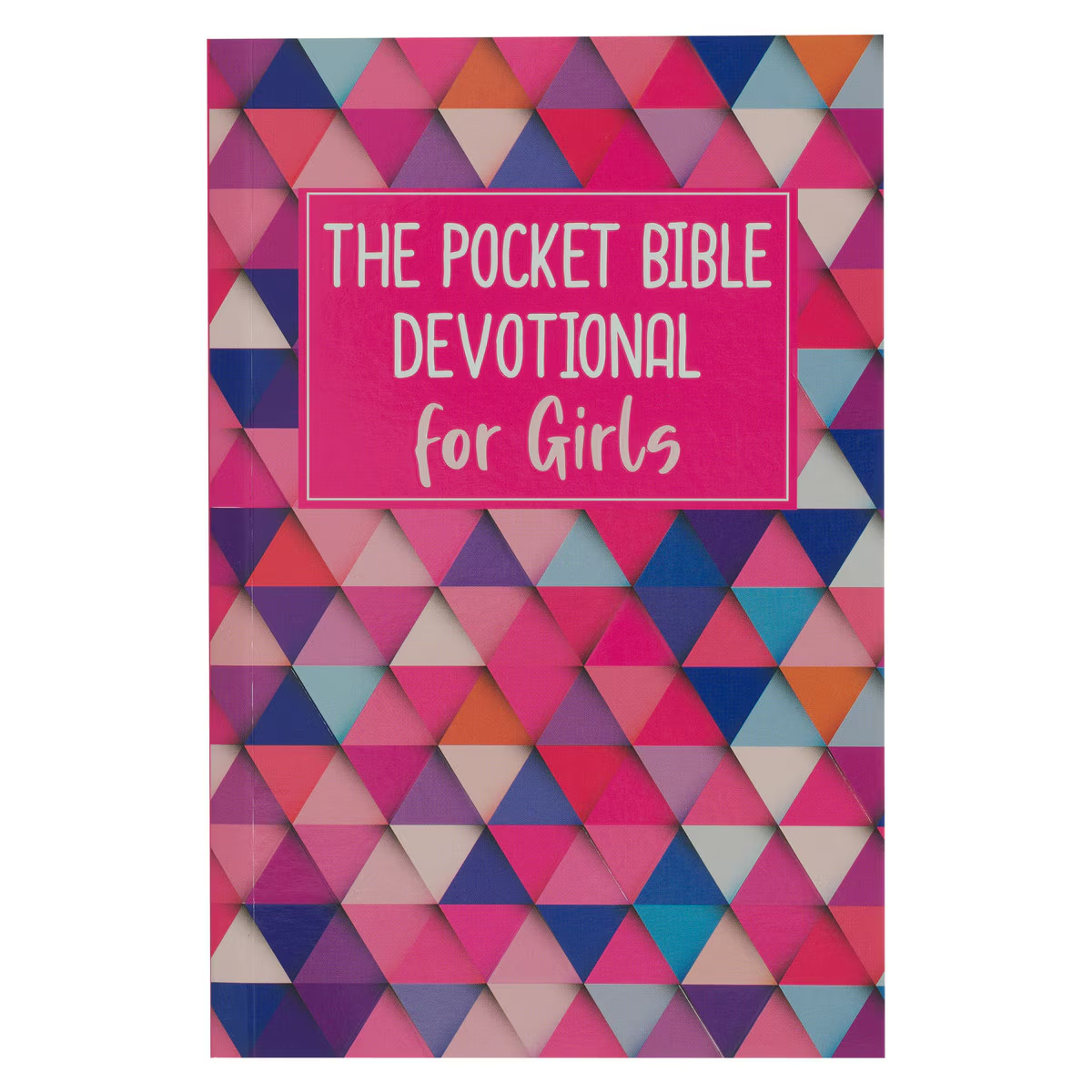 Pocket Bible Devotional for Girls, Pink, Paperback