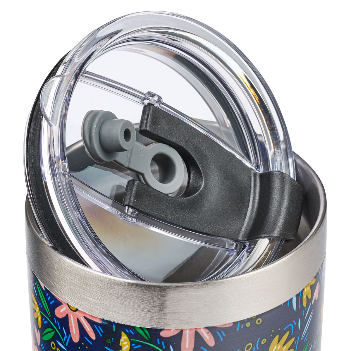 Everything Beautiful, Stainless Steel Travel Mug with Reusable Stainless Steel Straw
