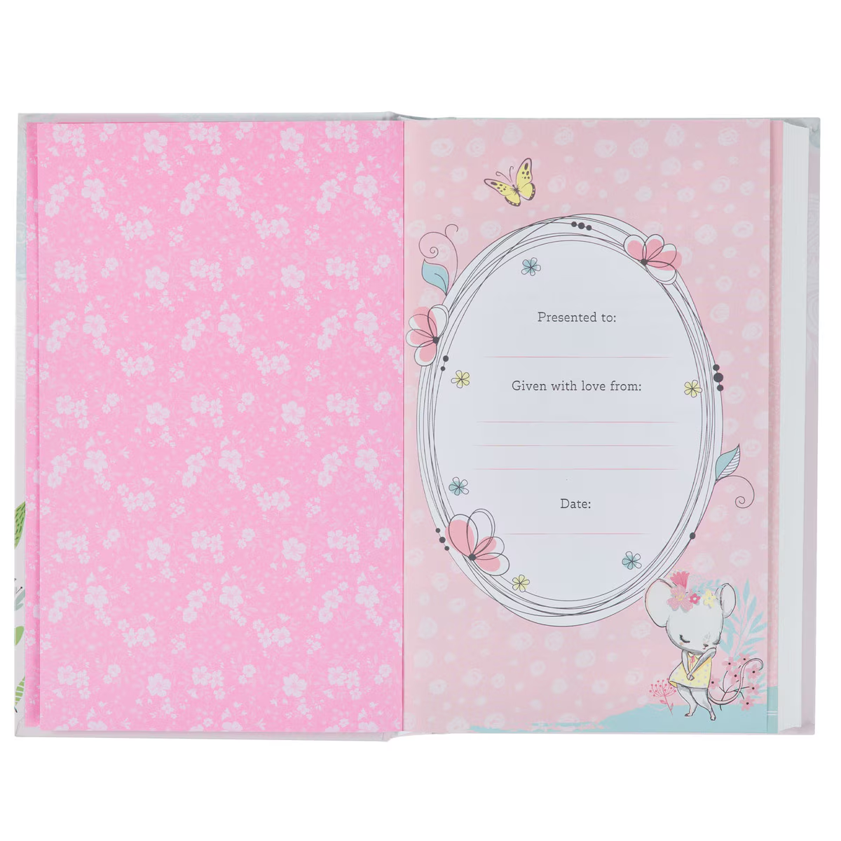 NLT Keepsake Bible for Girls, Blush Pink, Hardcover