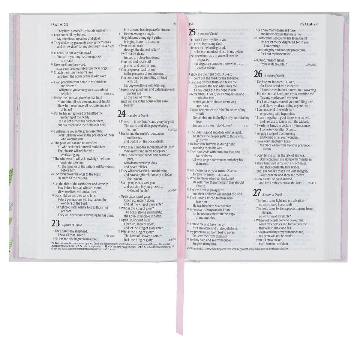 NLT Keepsake Bible for Girls, Blush Pink, Hardcover