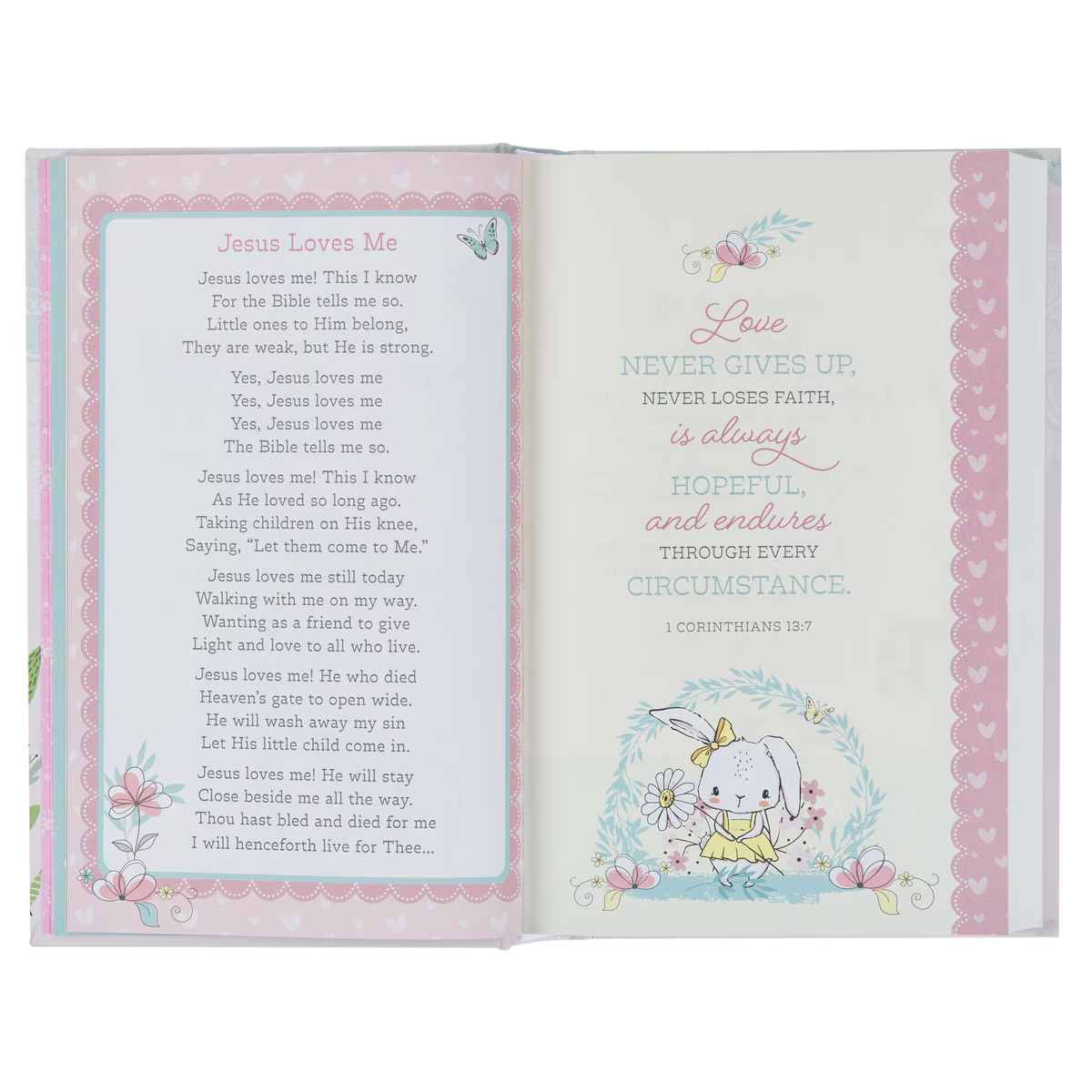 NLT Keepsake Bible for Girls, Blush Pink, Hardcover