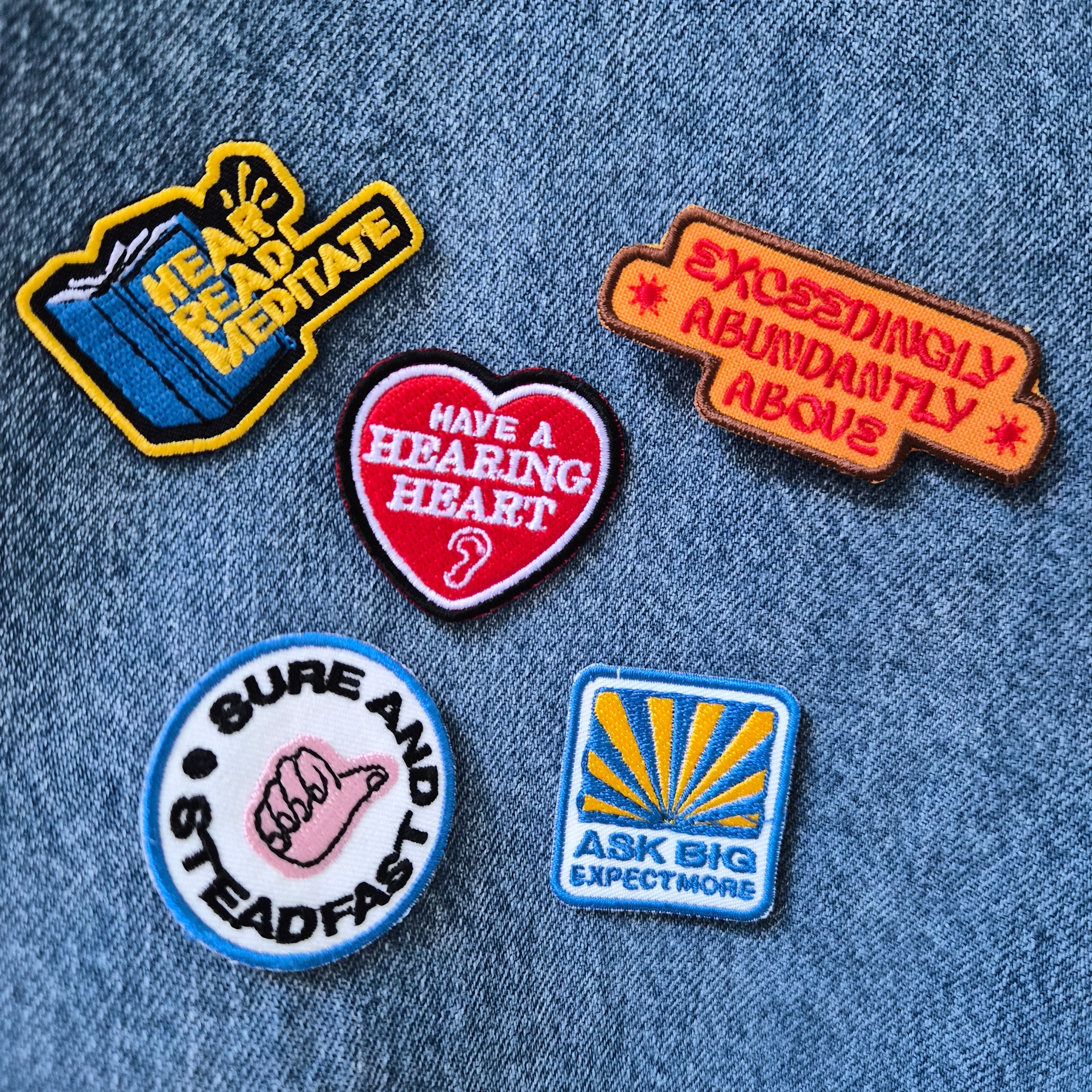 Much More Iron On Patches