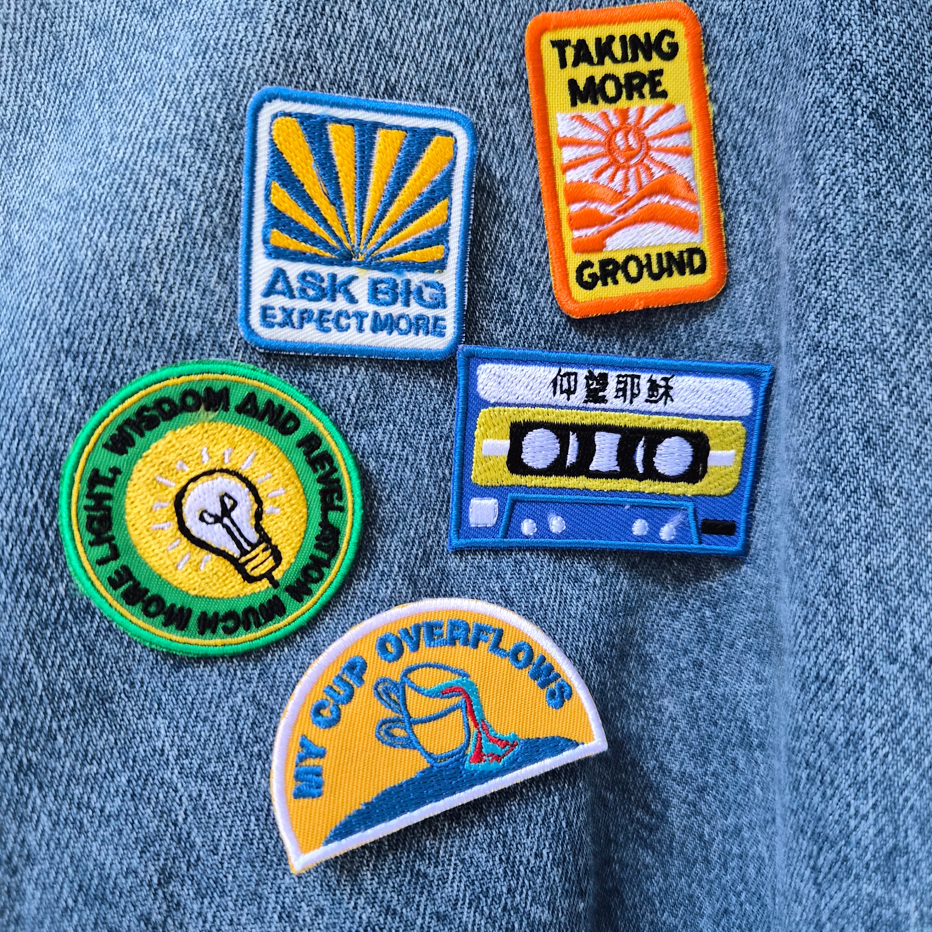 Much More Iron On Patches