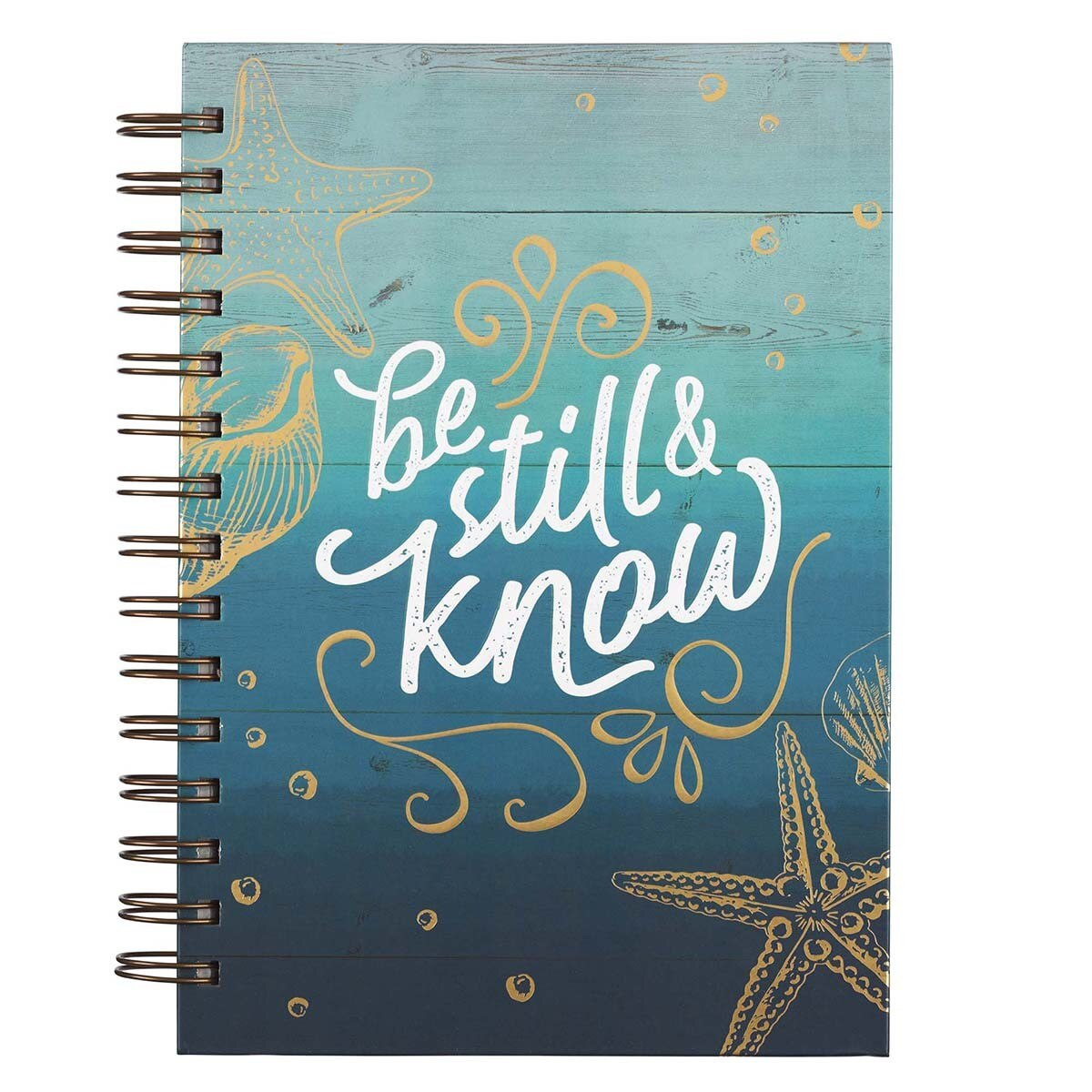 Large Wirebound Journal, Be Still & Know Psalm 46:10 (hardcover)