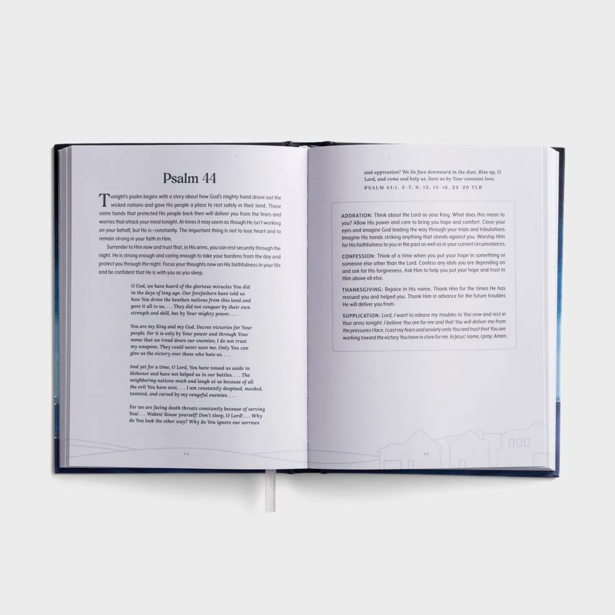 Sleep Psalms: Nightly Moments of Mindfulness and Rest, Hardcover