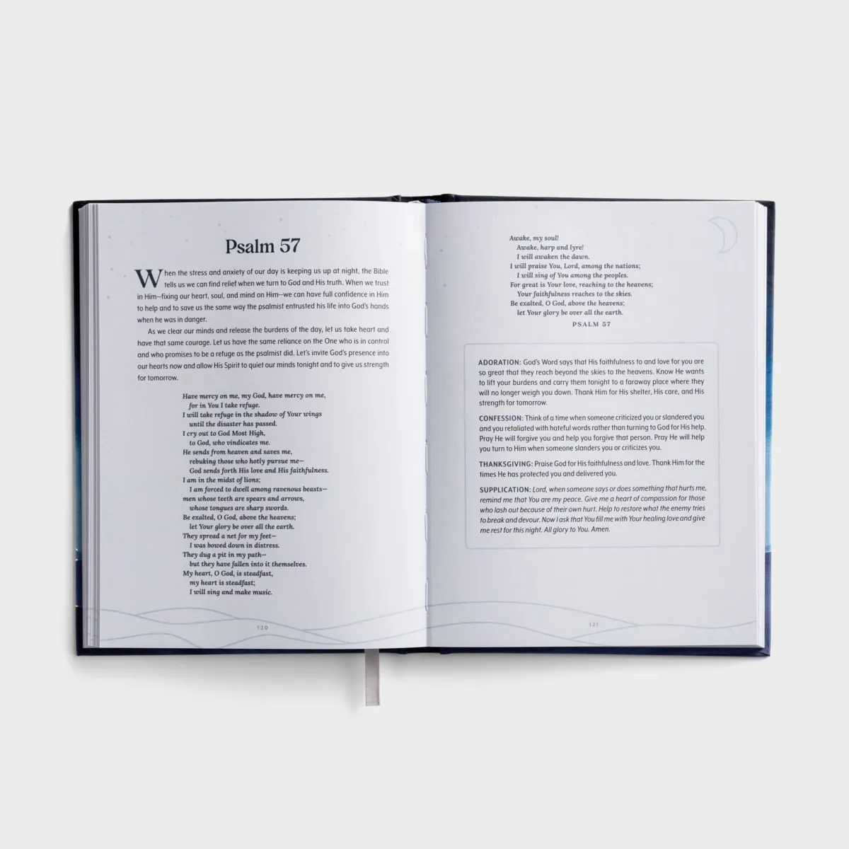 Sleep Psalms: Nightly Moments of Mindfulness and Rest, Hardcover