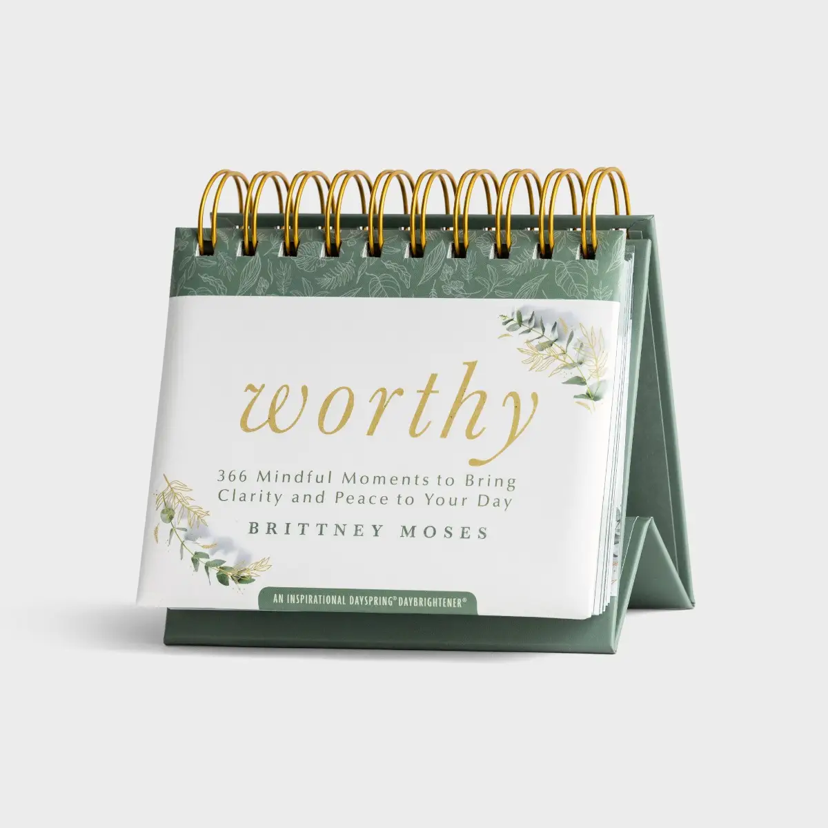 Worthy: 366 Mindful Moments to Bring Peace & Clarity to Your Day, Perpetual Calendar