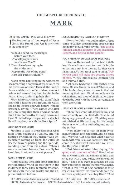 ROCKONLINE | New Creation Church | NCC | Joseph Prince | ROCK Bookshop | ROCK Bookstore | Star Vista | Large Print | NKJV | NKJV Value Thinline Bible Large Print | Black| Free delivery for Singapore Orders above $50.