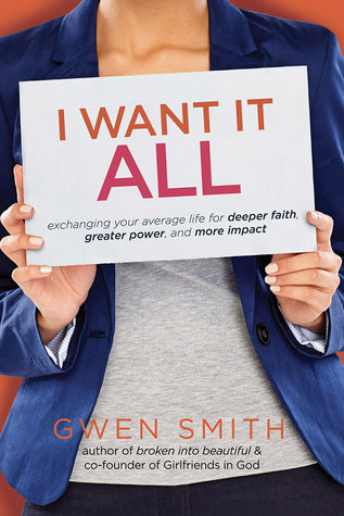 ROCKONLINE | New Creation Church | NCC | Joseph Prince | ROCK Bookshop | ROCK Bookstore | Star Vista | I Want It All  | Gwen Smith | Free delivery for Singapore Orders above $50.