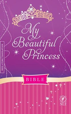 ROCKONLINE | New Creation Church | NCC | Joseph Prince | Tyndale | New Living Translation | NLT | ROCK Bookshop | ROCK Bookstore | Star Vista | Lifestyle | Christian Gifts | NLT My Beautiful Princess Bible, Hardcover Padded | Free delivery for Singapore Orders above $50 