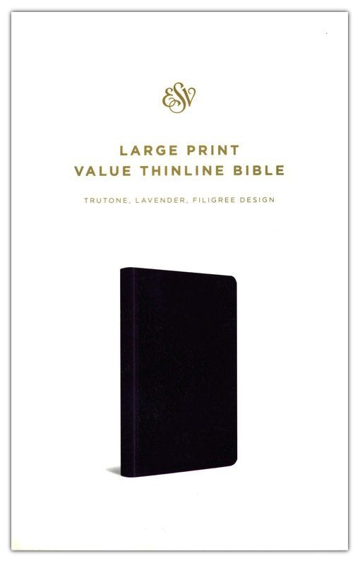 ROCKONLINE | New Creation Church | NCC | Joseph Prince | ROCK Bookshop | ROCK Bookstore | Star Vista | Christian Living | Bibles | ESV Large Print Value Thinline Bible, TruTone, Lavender, Filigree | Free delivery for Singapore Orders above $50.