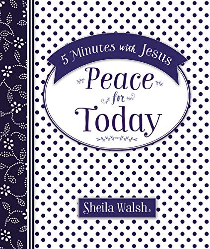ROCKONLINE | New Creation Church | Joseph Prince | Star Vista | ROCK Bookshop | ROCK Bookstore | Devotionals | Victorious Living | Sheila Walsh | 5 Minutes with Jesus: Peace for Today | Free delivery for Singapore orders above $50.