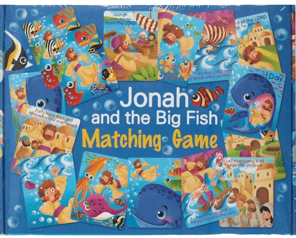 Jonah and the Big Fish Matching Game