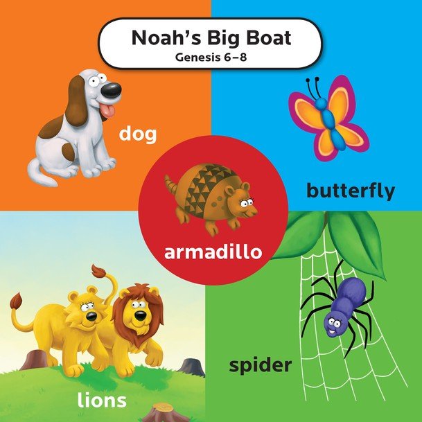 The Beginner's Bible First 100 Animal Words, Boardbook