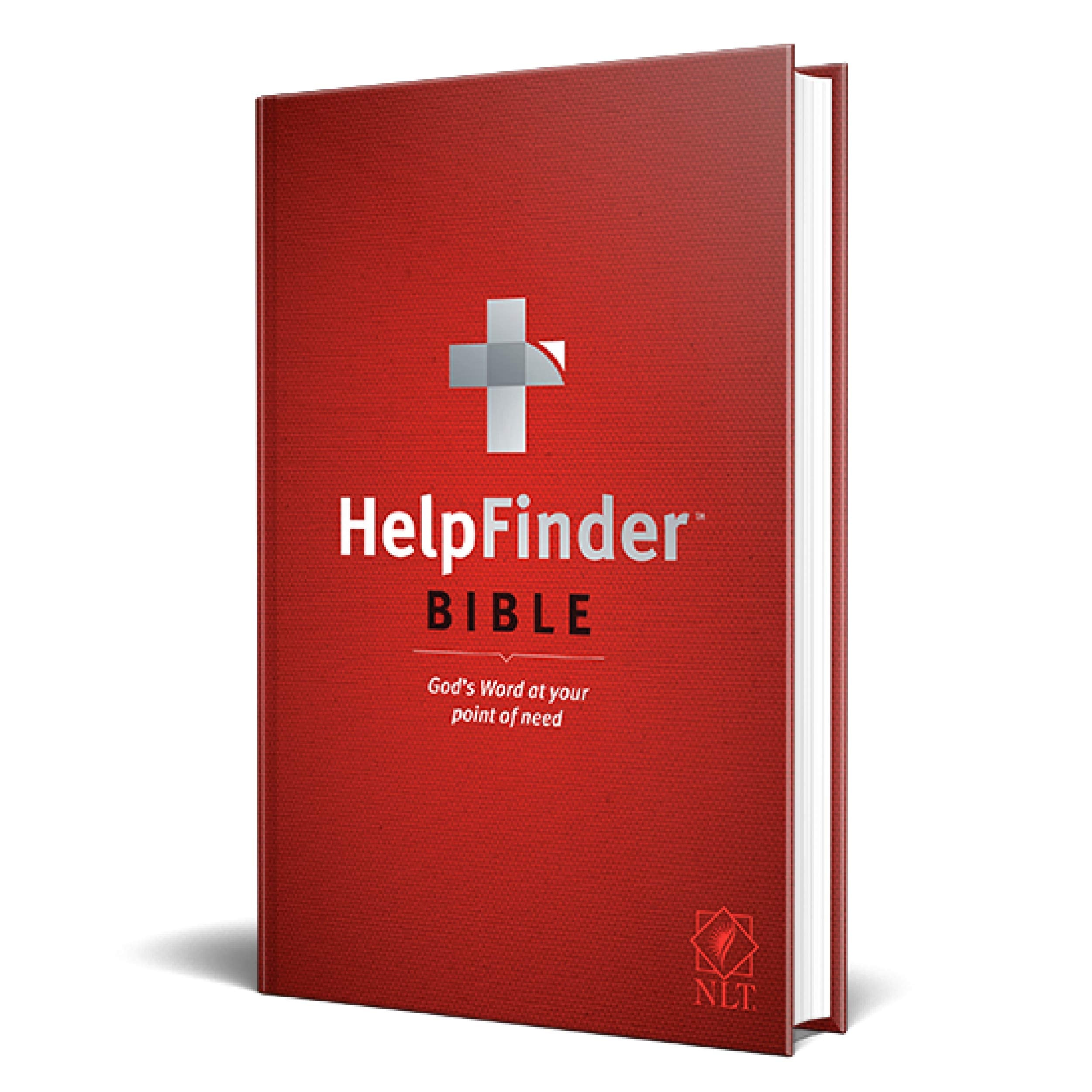 NLT Helpfinder Bible,  Hardcover