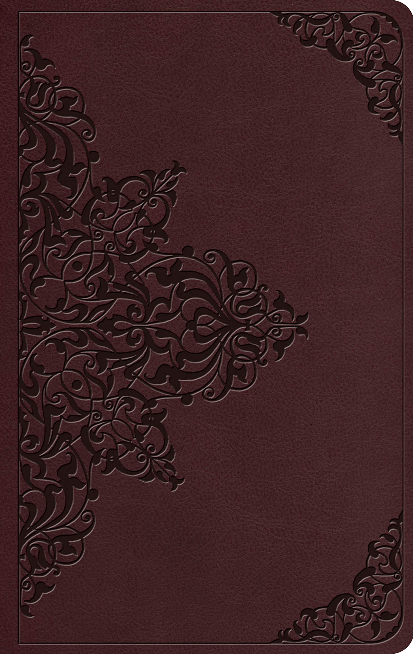 ROCKONLINE | New Creation Church | NCC | Joseph Prince | ROCK Bookshop | ROCK Bookstore | Star Vista | ESV Value Thinline Bible, Trutone Chestnut Filigree | Free delivery for Singapore Orders above $50.