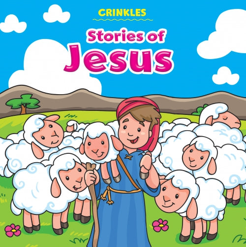 ROCKONLINE | New Creation Church | NCC | Joseph Prince | ROCK Bookshop | ROCK Bookstore | Star Vista | Children | Kids | Toddler | Preschooler | Bible Story | Christian Living |Crinkles Cloth Book: Stories of Jesus | Free delivery for Singapore orders above $50.