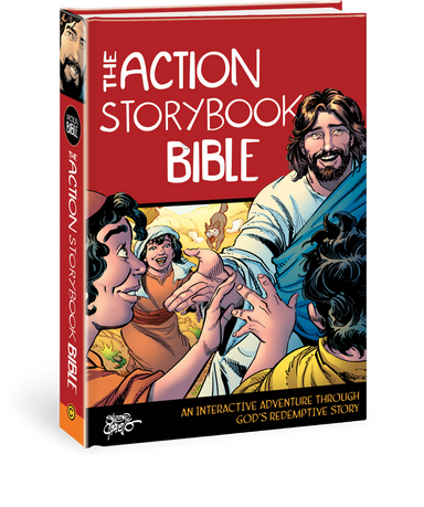 ROCKONLINE | New Creation Church | NCC | Joseph Prince | ROCK Bookshop | ROCK Bookstore | Star Vista | Children | Kids | Youth | Tween | God's Word | Comics | Scripture | | Bible | Illustrated | Action | The Action Storybook Bible | Free delivery for Singapore Orders above $50.