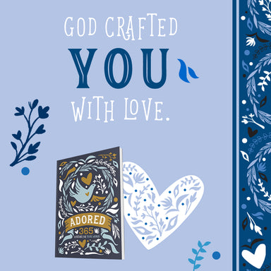 ROCKONLINE | New Creation Church | NCC | Joseph Prince | ROCK Bookshop | ROCK Bookstore | Star Vista | Adored: 365 Devotions for Young Women | Young Women | Hardcover | Devotionals | Free delivery for Singapore Orders above $50.