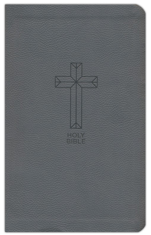 ROCKONLINE | New Creation Church | NCC | Joseph Prince | ROCK Bookshop | ROCK Bookstore | Star Vista | NKJV | Thinline Bible | NKJV Value Thinline Bible Charcoal Leathersoft | Free delivery for Singapore Orders above $50.