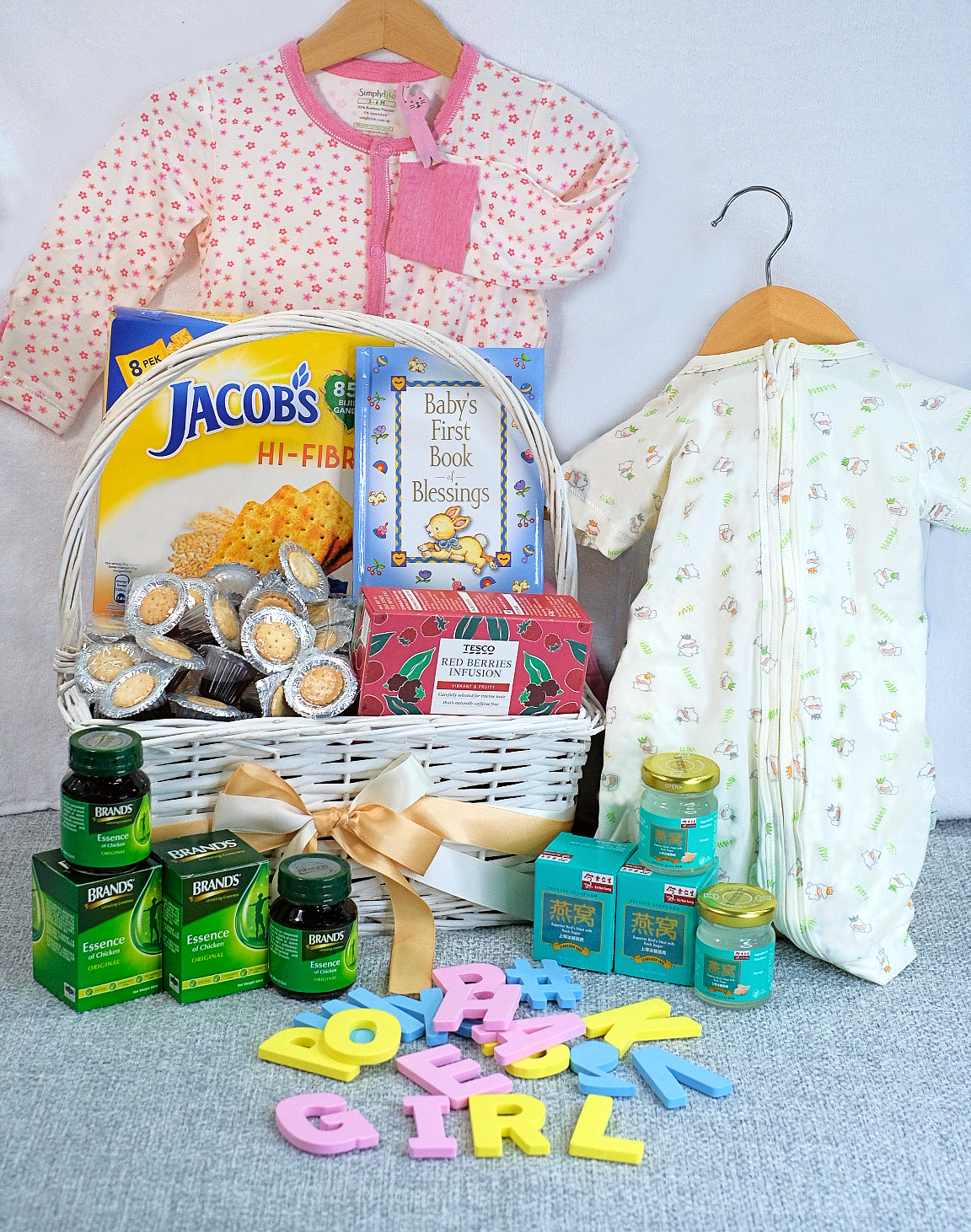 ROCKONLINE | New Creation Church | Graceful Baby Hamper | NCC | Joseph Prince | ROCK Bookshop | ROCK Bookstore | Star Vista | Christian Living | Baby Girl | Holy Communion Elements | Newborn | Brands Essence of Chicken | Gift Ideas | New Mom | New Parents | Free delivery for Singapore Orders above $50