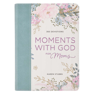 ROCKONLINE | Moments With God For Moms, Faux Leather | Christian Women | Motherhood | Parenting | Devotional | New Creation Church | NCC | Joseph Prince | ROCK Bookshop | ROCK Bookstore | Star Vista | Free delivery for Singapore Orders above $50.