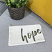 ROCKONLINE | Gold Zip Pouch by Jesus People | FAITH | HOPE | LOVE | New Creation Church | NCC | Joseph Prince | ROCK Bookshop | ROCK Bookstore | Star Vista | Lifestyle | Reminders | Gift Ideas | Scriptures | Free delivery for Singapore Orders above $50.