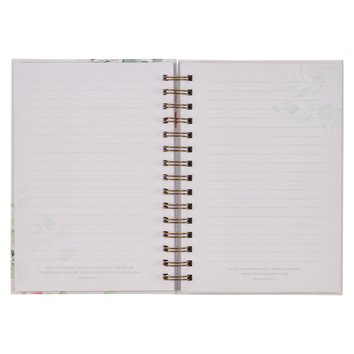 Wirebound Journal, The Plans I Have for You Plum Floral, Hardcover