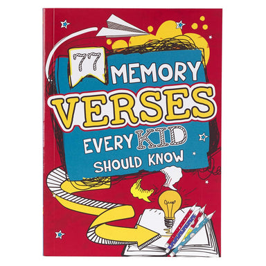 ROCKONLINE | 77 Memory Verses Every Kid Should Know | Children | Bible Verses | New Creation Church | NCC | Joseph Prince | ROCK Bookshop | ROCK Bookstore | Star Vista | Children Activity | Free delivery for Singapore Orders above $50