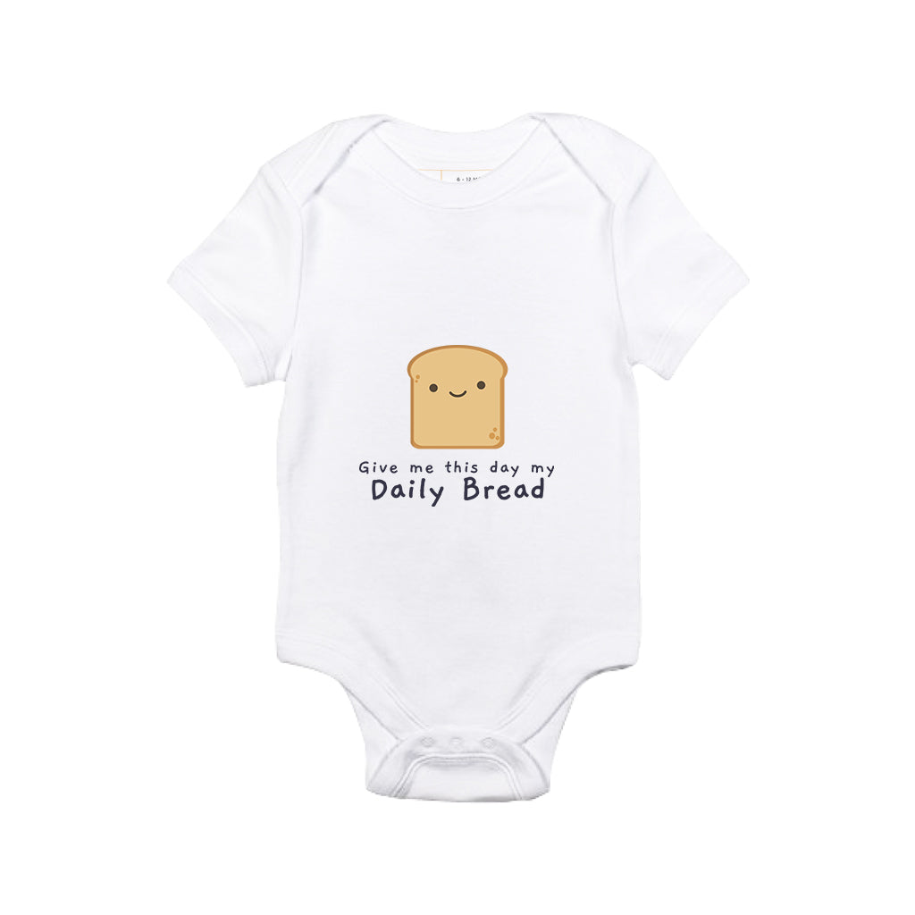 ROCKONLINE | Infant Onesie by Glorious Seed | Daily Bread | Give Me This Mountain | New Creation Church | NCC | Joseph Prince | ROCK Bookshop | ROCK Bookstore | Star Vista | Lifestyle | Mothers | Baby Shower | Gift Ideas | Scriptures | Free delivery for Singapore Orders above $50.