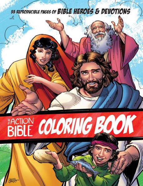 ROCKONLINE | New Creation Church | NCC | Joseph Prince | ROCK Bookshop | ROCK Bookstore | Star Vista | Children | Kids | Coloring | Activity | God's Word | Action | Scripture | Bible | The Action Bible Coloring Book | Free delivery for Singapore Orders above $50.