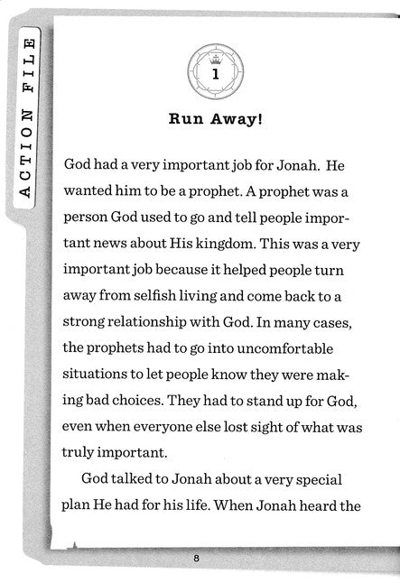 ROCKONLINE | New Creation Church | NCC | Joseph Prince | ROCK Bookshop | ROCK Bookstore | Star Vista | Children | Preteen | Bible Story | Christian Living | Bible | Kingdom Files: Who Was Jonah? | Free delivery for Singapore orders above $50.