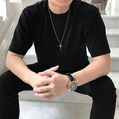 ROCKONLINE | New Creation Church | NCC | Joseph Prince | ROCK Bookshop | ROCK Bookstore | Star Vista | Lifestyle | Mothers | Ladies | Gift | Necklace | Earrings | Bangle | Scriptures | King of kings Cross Pendant Necklace by Jacob Rachel | Free delivery for Singapore Orders above $50.